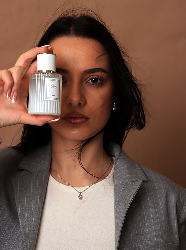 03°Scent  -Sophisticated Floral Woody Perfume with Aldehydes & Ylang-Ylang