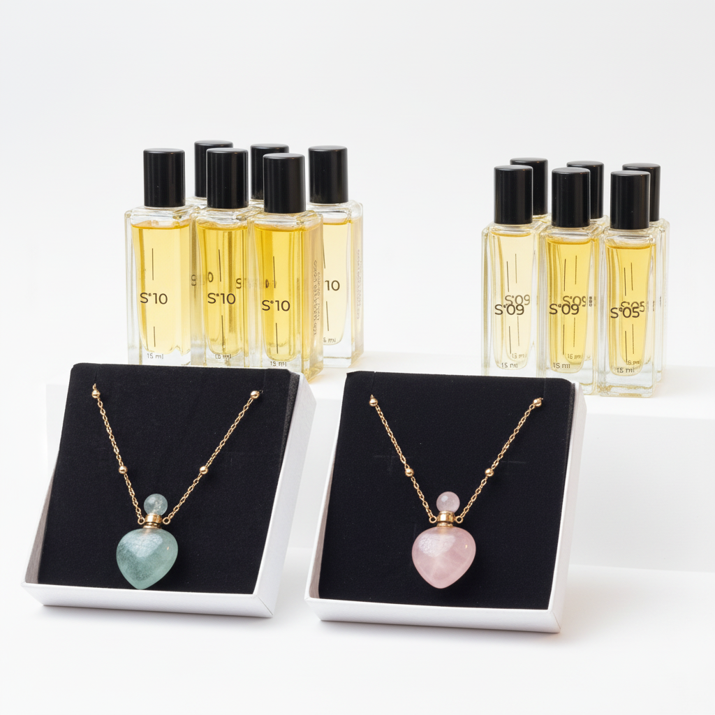Necklace Gift Box - Bottles & Necklaces Only