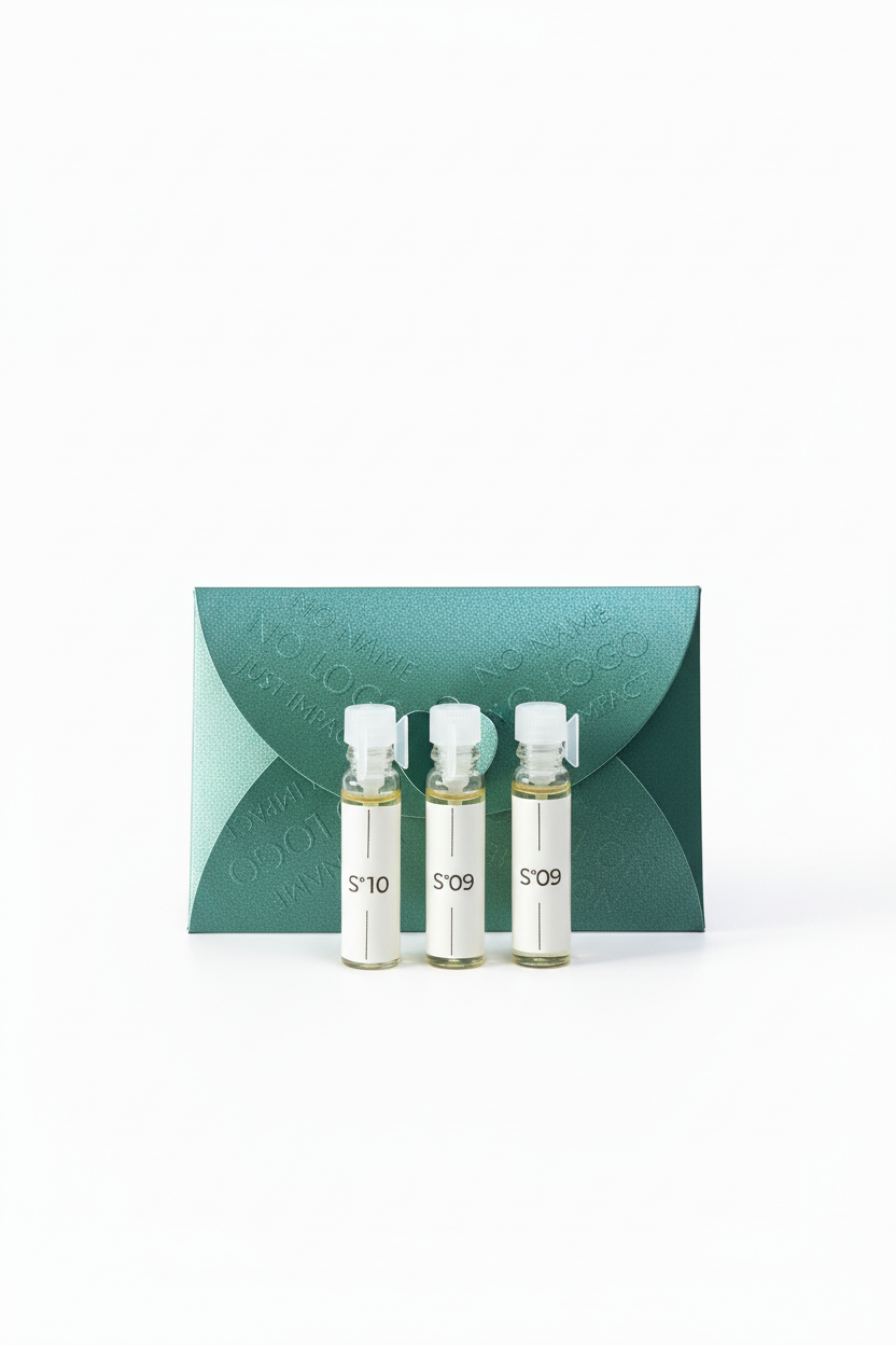 Single envelope with S°08, S°09, S°10 vials